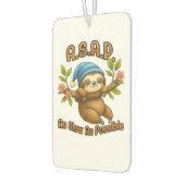 So langsam wie möglich - Niedlicher Sloth ASAP Cla Autolufterfrischer (Links)