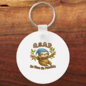 So langsam wie möglich - Niedlicher Sloth ASAP Cla Schlüsselanhänger (Vorderseite)