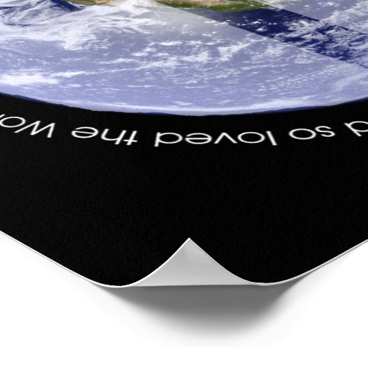 So liebte Gott die Welt Poster (Ecke)