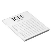 So listen Sie fett Skript auf Notizblock (angewinkelt)