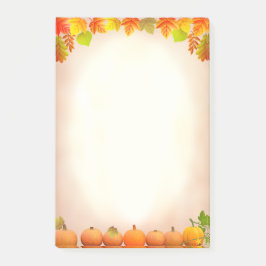 So listen Sie Herbstblätter & Pumpkins auf Rollen  Post-it Klebezettel