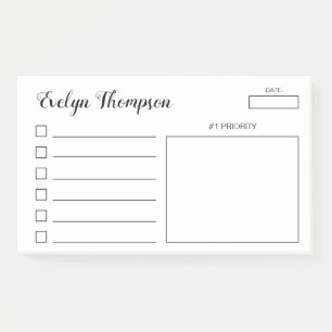 So listen Sie Karo-Box-Postit-Notizen auf Post-it Klebezettel