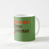 So listen Sie Schokolade auf Kaffeetasse (VorderseiteRechts)