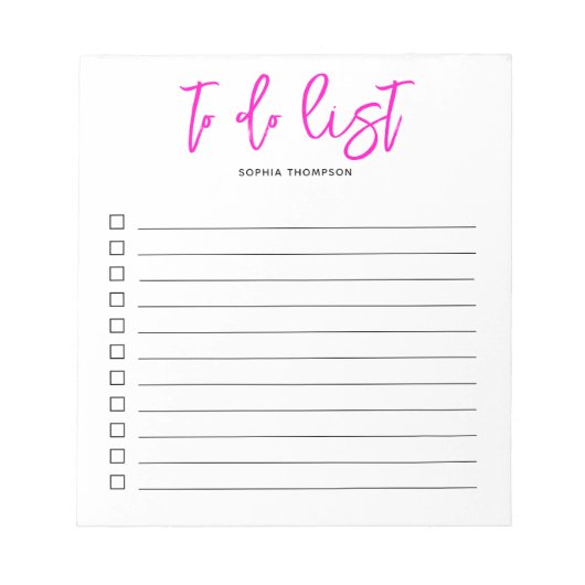 So listen Sie Skriptpinsel als Notepad auf Notizblock (Vorderseite)