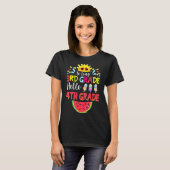 So Long 3. Klasse Hallo 4. Klasse Lehrer Student T-Shirt (Vorne ganz)