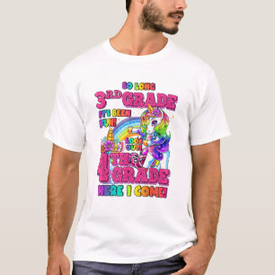So long 3rd grade it's been fun 3rd grade Nailed I T-Shirt