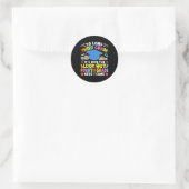So long Abschied dritte Klasse Abschluss vierte Kl Runder Aufkleber (Tasche)