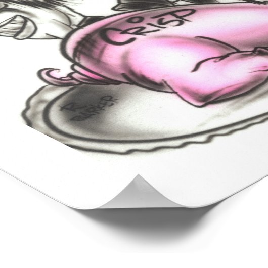 So Long Charlie Crisp Poster (Ecke)