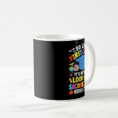So Long Erste Klasse Abschluss Zweite Klasse hier Kaffeetasse (VorderseiteRechts)