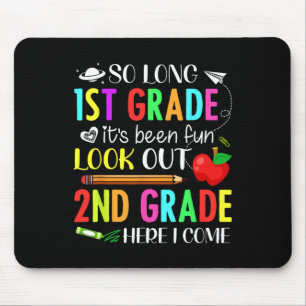 So Long First Grade 2. Klasse hier komme ich 1. Ta Mousepad