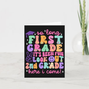 So Long First Grade Abschluss 2. Klasse hier I Co Karte