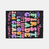 So Long First Grade Abschluss 2nd Grade Hier komme Fleecedecke (Vorderseite (Horizontal))