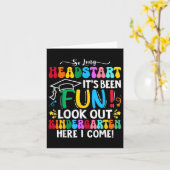 So Long Headstart Abschluss 2025 Kindergarten ihr Karte (Gelbe Blume)