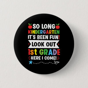 So Long Kindergarten 1. Klasse Hier komme ich Grad Button