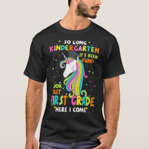 So Long Kindergarten 1. Klasse Hier komme ich Grad T-Shirt