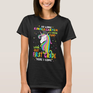 So Long Kindergarten 1. Klasse Hier komme ich Grad T-Shirt