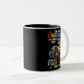 So Long Kindergarten Abschluss Class Dinosaurier Zweifarbige Tasse (VorderseiteRechts)