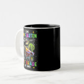 So Long Kindergarten Abschluss Class Dinosaurier Zweifarbige Tasse (Vorderseite Links)