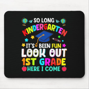 So Long Kindergarten Abschluss Grad Lehrerin Kid B Mousepad