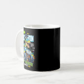So Long Kindergarten Absolvent Dinosaurier 1. Klas Kaffeetasse (Vorderseite Links)
