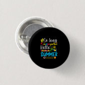 So Long Kindergarten Grad Hallo Sommer Button (Vorne & Hinten)