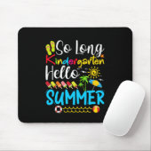 So Long Kindergarten Grad Hallo Sommer Mousepad (Mit Mouse)
