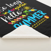 So Long Kindergarten Grad Hallo Sommer Sherpadecke (3/4)