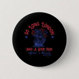 So Long London 4. Juli 1776 Usa Shirts Mädchen P Button