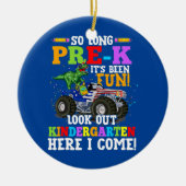 So Long Pre Look Out Kindergarten T rex Keramik Ornament (Vorne)