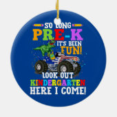 So Long Pre Look Out Kindergarten T rex Keramik Ornament (Hinten)