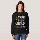 So Long Preschool Hello Kindergarten Pr K Graduati Sweatshirt (Vorne ganz)