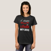 So Loved Dog Mom Valentine Design T-Shirt (Vorne ganz)