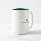 So Lucky Irish Husband Sugar Skulls Zweifarbige Tasse (VorderseiteRechts)