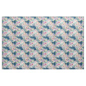 SO LUSCIOUS bunte Marine Boho Blumenmuster Stoff (Yard (91,4 cm))