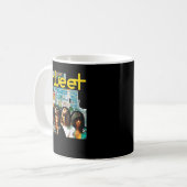 So lustig die Sweet Band Classic Fans Kaffeetasse (Vorderseite Links)