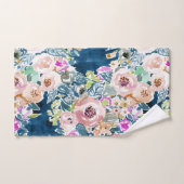 SO LUSTISCH farbige Blume Badhandtuch Set (Handtuch)