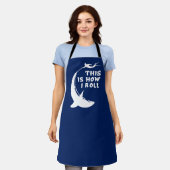 So mache ich - tauchen mit dem Hai Schürze (Getragen)