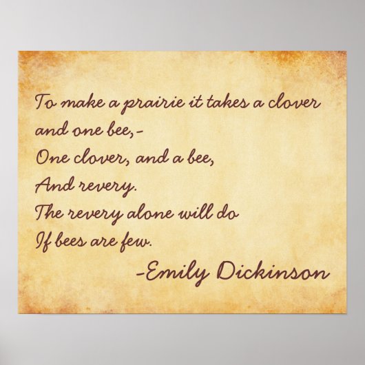 So machen Sie eine Prärie Poster (Vorne)