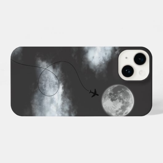 So machen Sie eine Weltraumfahrt iPhone Hülle (Rückseite (Horizontal))