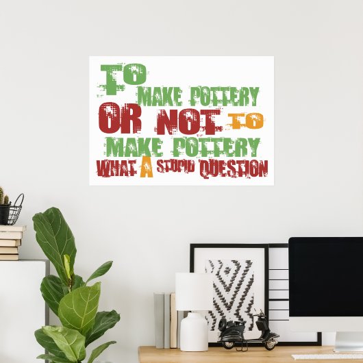 So machen Sie Keramik Poster (Heimbüro)