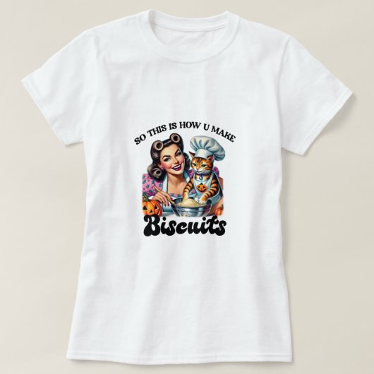 So machen wir Kekse T-Shirt (Design vorne)