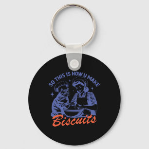 So macht man Biscuits zum lustigen Meme Cat Ba Schlüsselanhänger