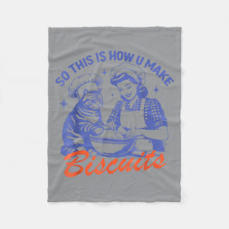 So macht man lustige Memes Katzen Backen Biscuits Fleecedecke
