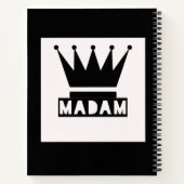 SO MADAM CUSTOM KLASSE NOTEBOOK NOTIZBLOCK (Rückseite)