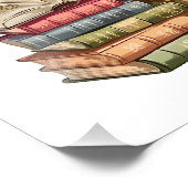 So Many Books, So Little Time Fotodruck (Ecke)