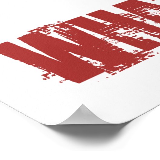 So melden poster (Ecke)