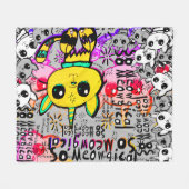 So Meowgical Fleece Blanket von Theater ・ Denken S (Vorderseite (Horizontal))