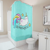 So Meowgical niedliche Unicorn Duschvorhang (Beispiel)