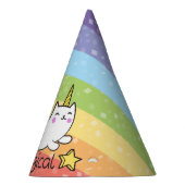 So Meowgical niedliche Unicorn Partyhütchen (Rechts)