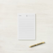 So merken Sie den Block Notepad - Post-It-Notes Post-it Klebezettel (Auf Schreibtisch)